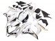 Mejores Carenado Moto Honda CBR600RR 2007-2008 - Blanco Oro Negro Brillante Playboy