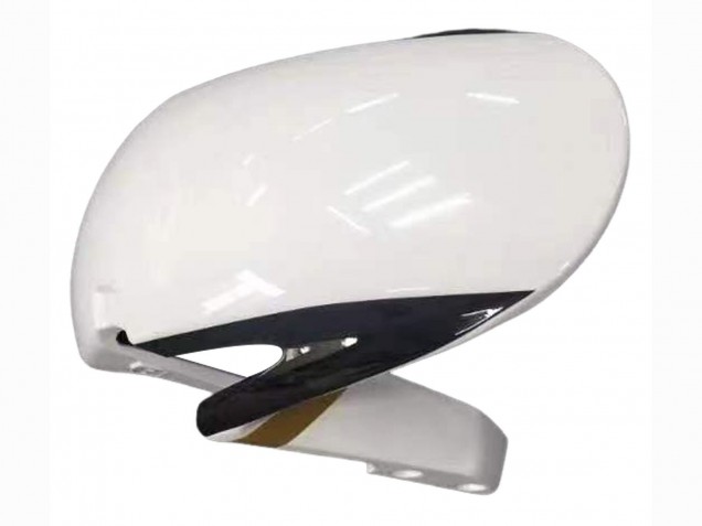 Mejores Carenado Moto Honda CBR600RR 2007-2008 - Blanco Oro Negro Brillante Playboy