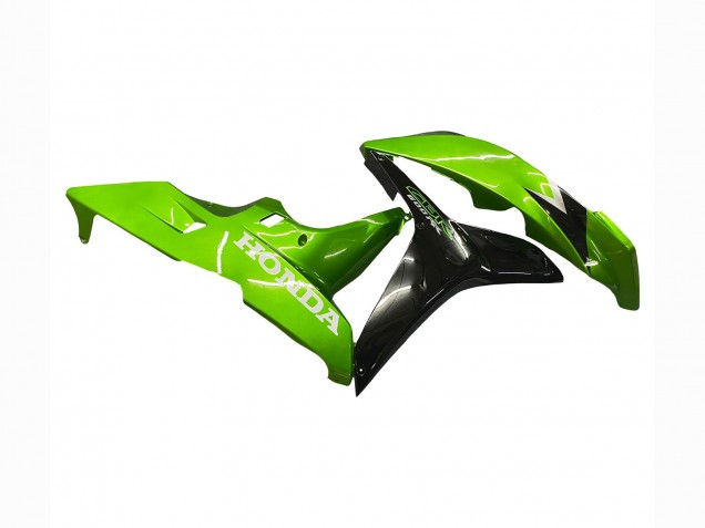 Mejores Kits Carenado Moto Honda CBR600RR 2007-2008 - Verde Negro Brillante