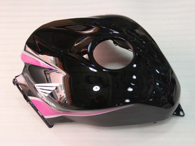 Mejores Carenados Moto Honda CBR600RR 2007-2008 - Rosa Negro Brillante Carrera