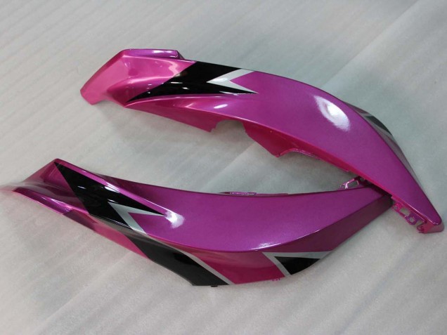 Mejores Carenados Moto Honda CBR600RR 2007-2008 - Rosa Negro Brillante Carrera