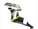 Mejores Carenados Moto Honda CBR600RR 2007-2008 - Gris Fluorescent Amarillo Tiburón