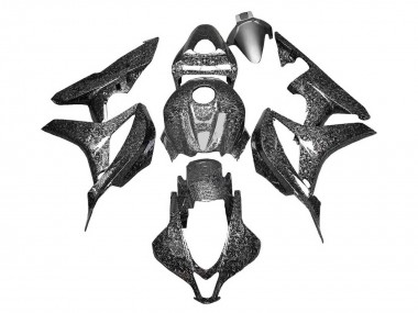 Mejores Carenados Moto Honda CBR600RR 2007-2008 - Negro Falsificado FibraCarbono