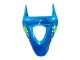Mejores Carenados Moto Honda CBR600RR 2007-2008 - Verde Amarillo Negro Brillante Tiburón 46