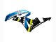 Mejores Carenados Moto Honda CBR600RR 2007-2008 - Verde Amarillo Negro Brillante Tiburón 46