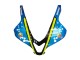 Mejores Carenados Moto Honda CBR600RR 2007-2008 - Verde Amarillo Negro Brillante Tiburón 46