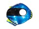 Mejores Carenados Moto Honda CBR600RR 2007-2008 - Verde Amarillo Negro Brillante Tiburón 46
