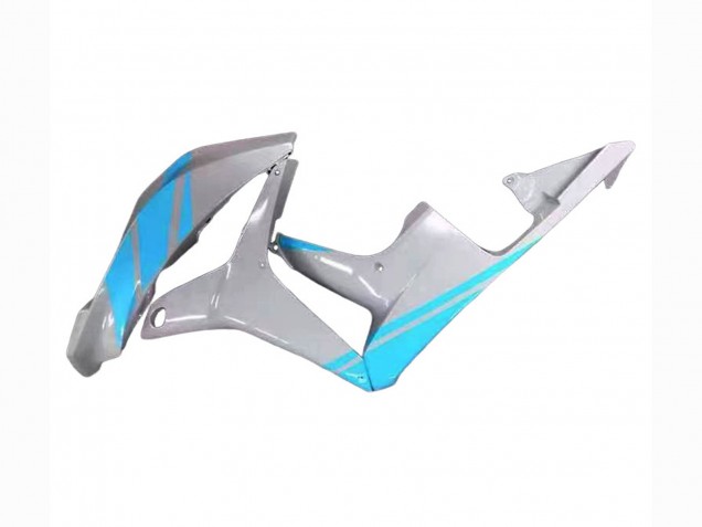 Mejores Carenados Moto Honda CBR600RR 2007-2008 - Gris Brillante Azul Claro