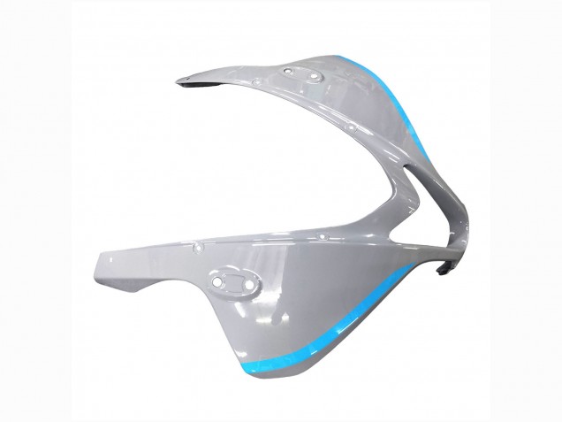 Mejores Carenados Moto Honda CBR600RR 2007-2008 - Gris Brillante Azul Claro