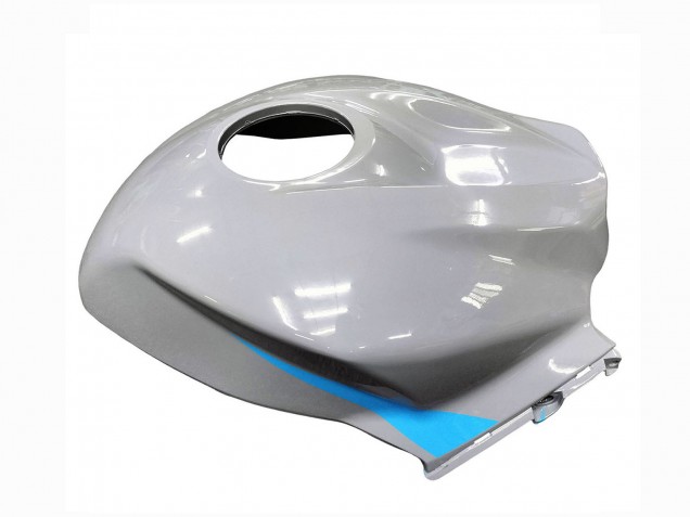 Mejores Carenados Moto Honda CBR600RR 2007-2008 - Gris Brillante Azul Claro
