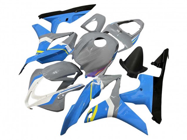 Mejores Carenados Moto Honda CBR600RR 2007-2008 - Nardo Gris Azul Blanco Negro Brillante