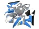 Mejores Carenados Moto Honda CBR600RR 2007-2008 - Nardo Gris Azul Blanco Negro Brillante
