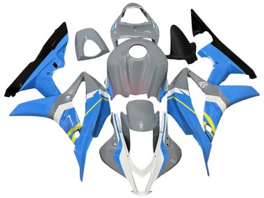 Mejores Carenados Moto Honda CBR600RR 2007-2008 - Nardo Gris Azul Blanco Negro Brillante