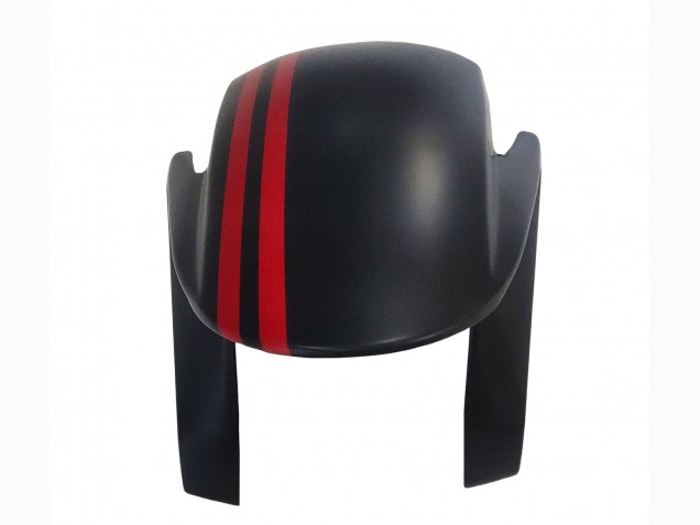 Mejores Carenados Moto Honda CBR600RR 2007-2008 - Negro Mate Rojo