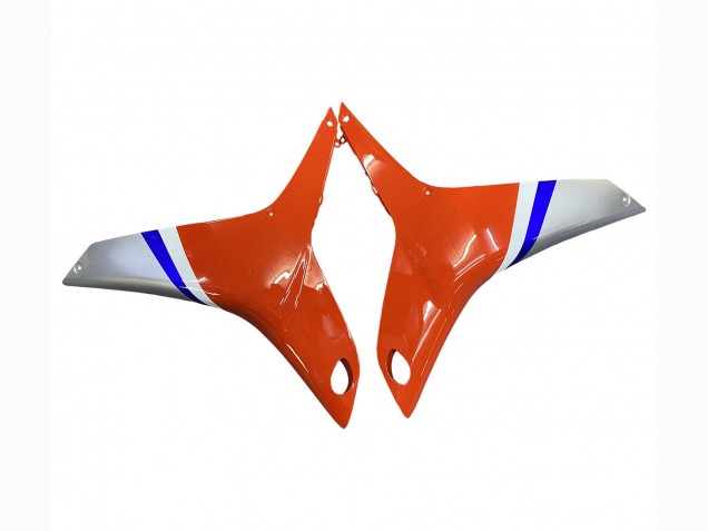 Mejores Carenados Moto Honda CBR600RR 2007-2008 - Plata Azul Rojo HRC