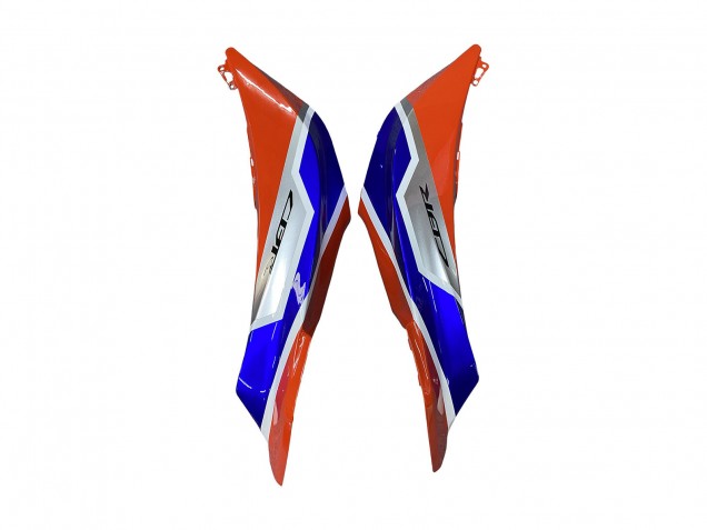Mejores Carenados Moto Honda CBR600RR 2007-2008 - Plata Azul Rojo HRC
