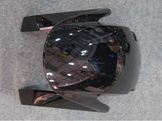Mejores Carenados Moto Honda CBR600RR 2007-2008 - Negro Brillante Naranja Llama