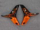 Mejores Carenados Moto Honda CBR600RR 2007-2008 - Negro Brillante Naranja Llama