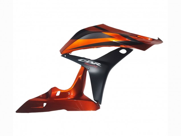 Mejores Carenado Moto Honda CBR600RR 2007-2008 - Naranja Negro Mate