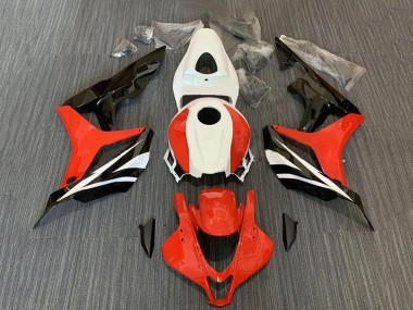 Mejores Kits Carenado Moto Honda CBR600RR 2007-2008 - Blanco Rojo Negro Brillante