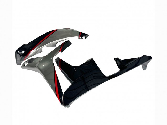 Mejores Carenados Moto Honda CBR600RR 2007-2008 - Plata Rojo Negro Brillante