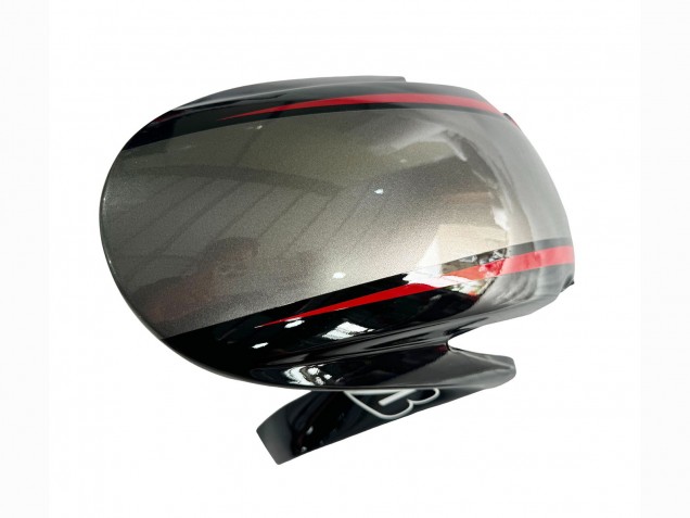 Mejores Carenados Moto Honda CBR600RR 2007-2008 - Plata Rojo Negro Brillante