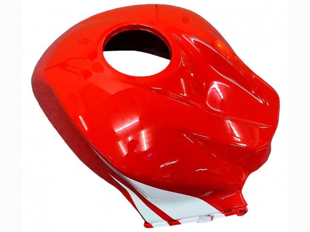 Mejores Carenado Moto Honda CBR600RR 2007-2008 - Blanco Rojo Negro Brillante