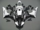 Mejores Carenados Moto Honda CBR600RR 2007-2008 - Blanco Negro Carrera