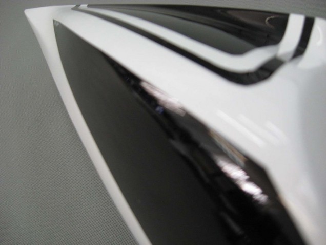 Mejores Carenados Moto Honda CBR600RR 2007-2008 - Blanco Negro Carrera