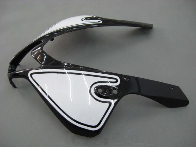 Mejores Carenados Moto Honda CBR600RR 2007-2008 - Blanco Negro Carrera