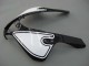Mejores Carenados Moto Honda CBR600RR 2007-2008 - Blanco Negro Carrera