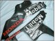 Mejores Carenados Moto Honda CBR600RR 2007-2008 - Negro Brillante Blanco West