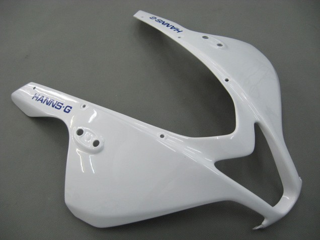 Mejores Carenados Moto Honda CBR600RR 2007-2008 - Blanco Verde Amarillo Negro Brillante Hannspree