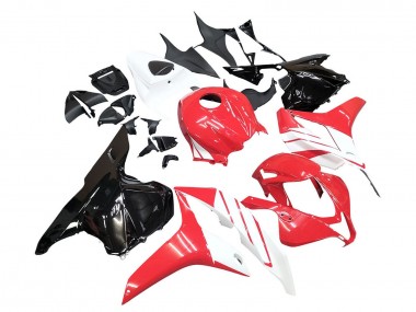 Mejores Kits Carenado Moto Honda CBR600RR 2009-2012 - Blanco Rojo Negro Brillante