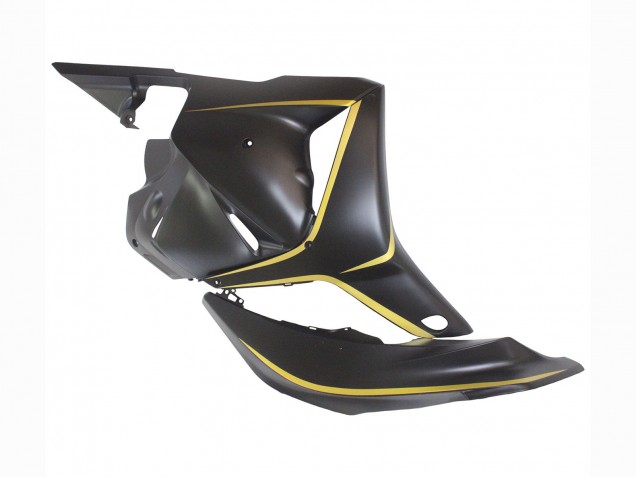 Mejores Carenados Moto Honda CBR600RR 2009-2012 - Negro Mate Oro