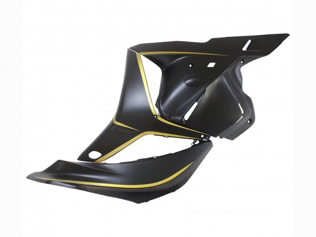 Mejores Carenados Moto Honda CBR600RR 2009-2012 - Negro Mate Oro