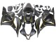 Mejores Carenados Moto Honda CBR600RR 2009-2012 - Negro Mate Oro