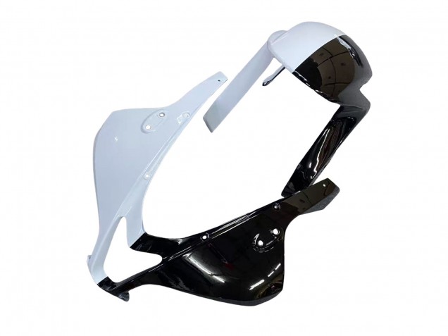 Mejores Carenados Moto Honda CBR600RR 2009-2012 - Blanco Cherry Blossom Negro Brillante
