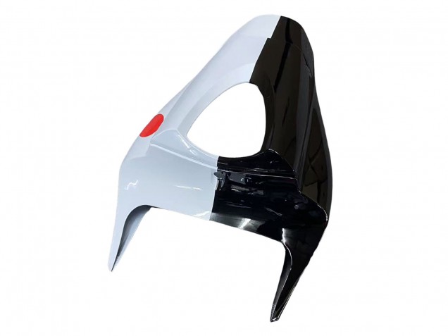 Mejores Carenados Moto Honda CBR600RR 2009-2012 - Blanco Cherry Blossom Negro Brillante