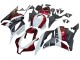Mejores Carenados Moto Honda CBR600RR 2009-2012 - Blanco Rojo Negro Mate