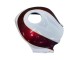 Mejores Carenados Moto Honda CBR600RR 2009-2012 - Blanco Rojo Negro Mate
