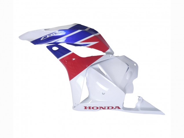 Mejores Carenados Moto Honda CBR600RR 2009-2012 - Blanco Rojo Azul