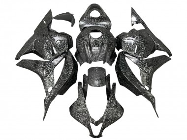 Mejores Carenados Moto Honda CBR600RR 2009-2012 - Negro Falsificado FibraCarbono