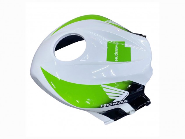 Mejores Carenados Moto Honda CBR600RR 2009-2012 - Blanco Verde Negro Brillante Hannspree