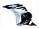 Mejores Carenados Moto Honda CBR600RR 2009-2012 - Blanco Verde Negro Brillante Hannspree