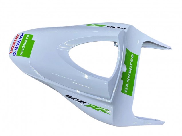 Mejores Carenados Moto Honda CBR600RR 2009-2012 - Blanco Verde Negro Brillante Hannspree