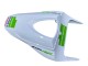 Mejores Carenados Moto Honda CBR600RR 2009-2012 - Blanco Verde Negro Brillante Hannspree