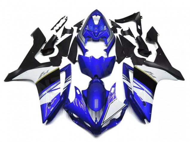 Mejores Carenados Moto Yamaha YZF R1 2004-2006 - Azul Blanco Negro