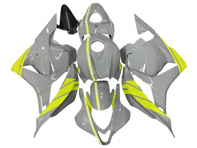 Mejores Kits Carenado Moto Honda CBR600RR 2009-2012 - Nardo Gris Amarillo