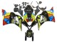 Mejores Carenados Moto Honda CBR600RR 2009-2012 - Negro Multicolor MoviStar